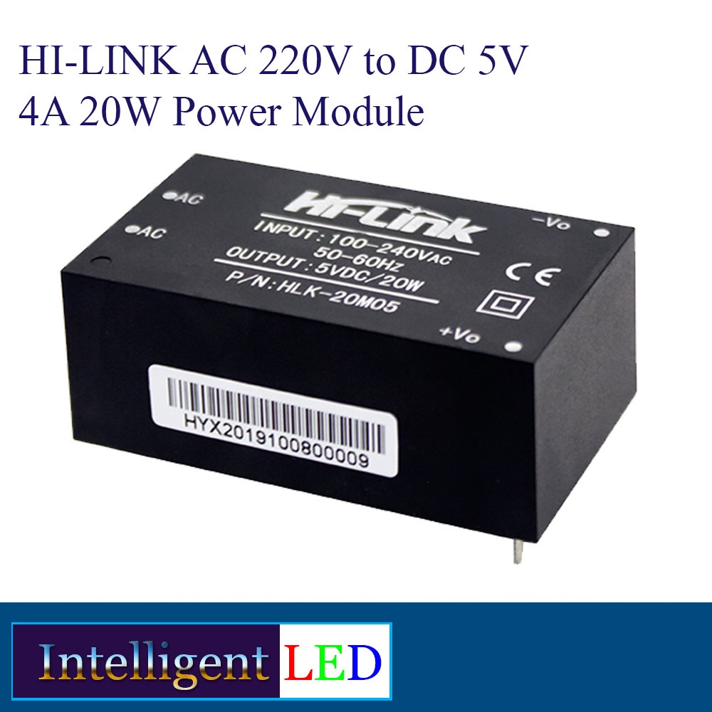 Hi-Link AC 220V to DC 5V 4A 20W Power Module