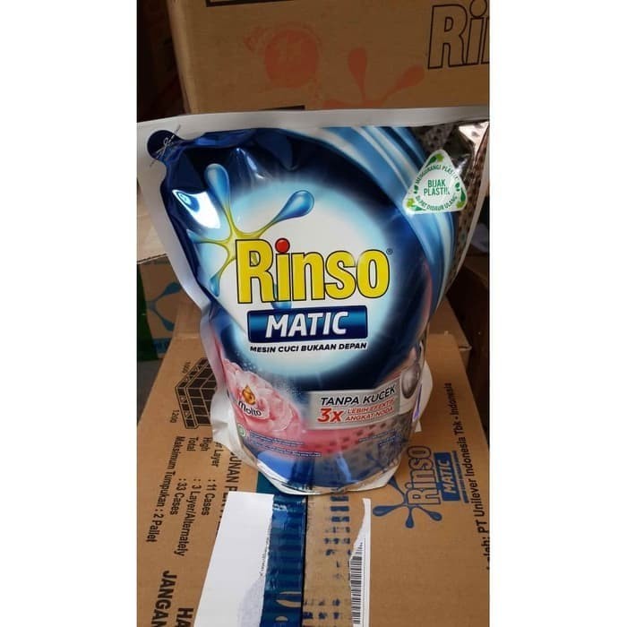 Rinso Matic Cair 1,6 1.6 L 1600 Liter Front Load (Bukaan Depan) MURAH Murah ORIGINAL Original