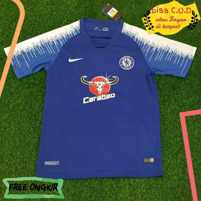 [COD]461JERSEY BOLA CHELSEA/ BAJU JERSY TRAINING PREMATCH 2018 / 2019 GRADE ORI JERSI PRIA WANITA
