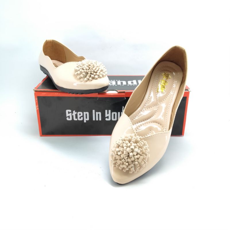 Sepatu Flatshoes Wanita Flat Shoes Pansus Andis SR07