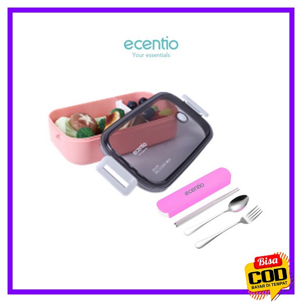 Kotak Tempat Makan Set Lunch Box Paper Anak Dewasa Wadah Bekal Susun P Ecentio Lunch Box Kotak Makan