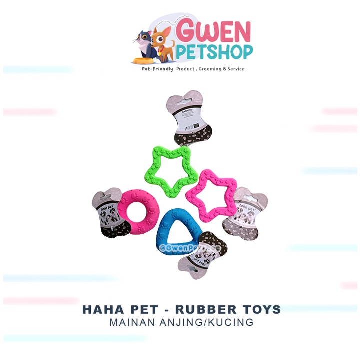 RUBBER TOYS - MAINAN HEWAN - HAHAPETS