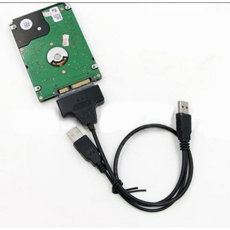 Kabel konektor konverter harddisk hardisk hdd SATA to USB Combo langsung tanpa adaptor