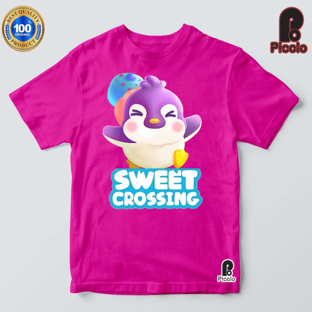 BAJU ANAK KAOS ANAK SWEET CROSSING BAHAN PREMIUM