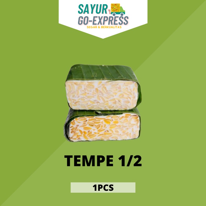 

tempe 1/2 setengah papan