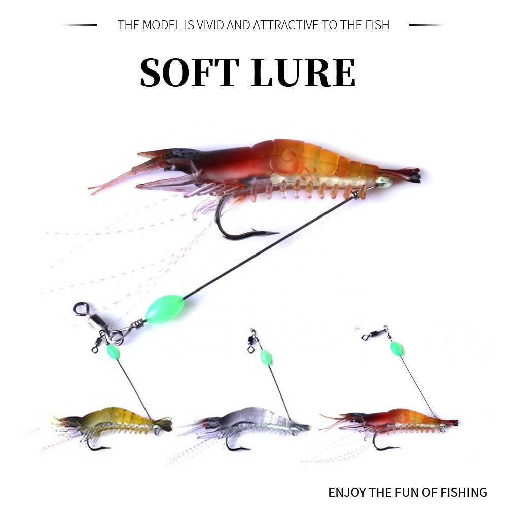 Soft Lure Udang Umpan Casting 7cm SO040