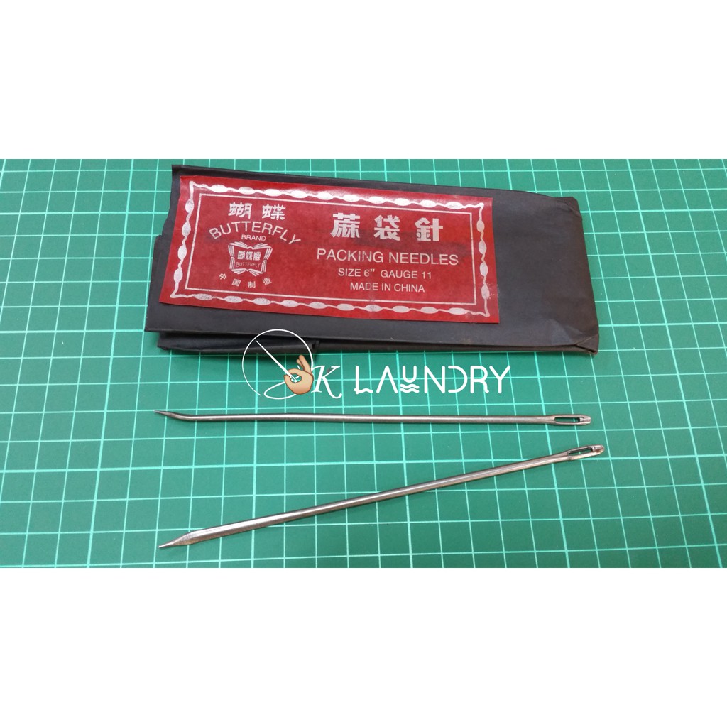 Jarum Tangan Packing Needle Jarum Jahit Karung Goni Rafia