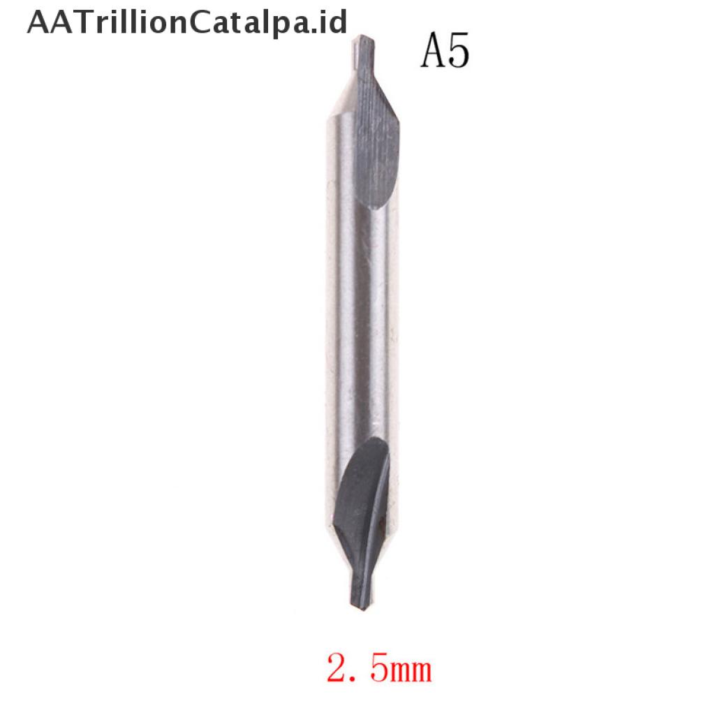 (Aatrillioncatalpa) Set Mata Bor Countersink Sudut 60 Derajat Bahan Hss