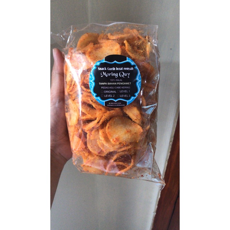 

Moring pedas/ori 250gr