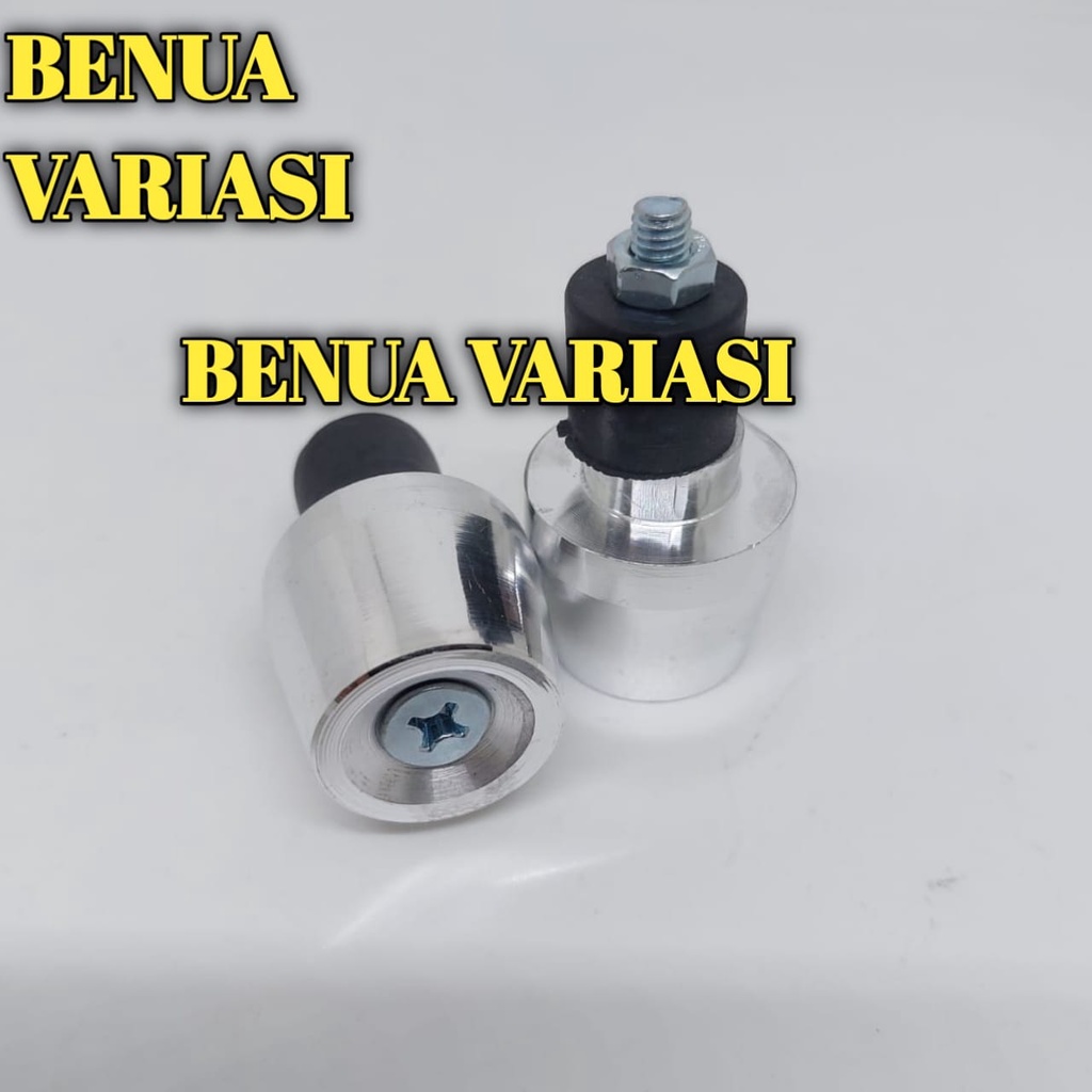 JALU STANG MOTOR CHROME SEPASANG KIRI KANAN BANDUL PCX SILVER MIO LEXI AEROX XRIDE MX KING NMAX BYSO