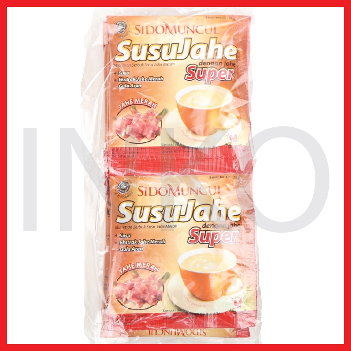 Jual Sidomuncul Susu Jahe Dengan Jahe Super Jahe Merah X Gr Shopee Indonesia