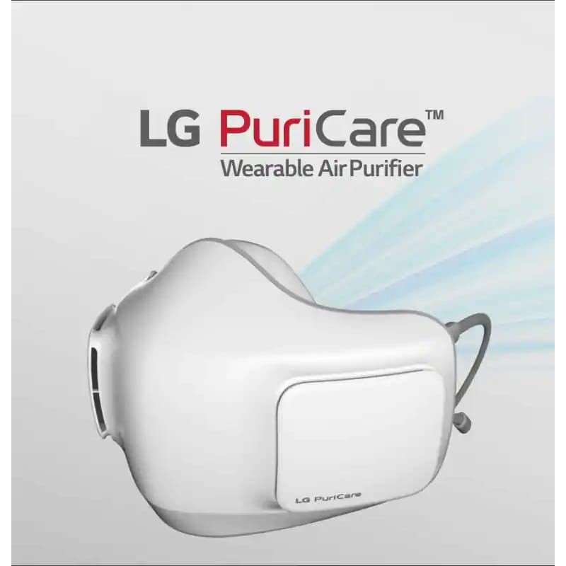 LG Mask Wearable Air Puricare Masker LG Purifier HEPA Filter
