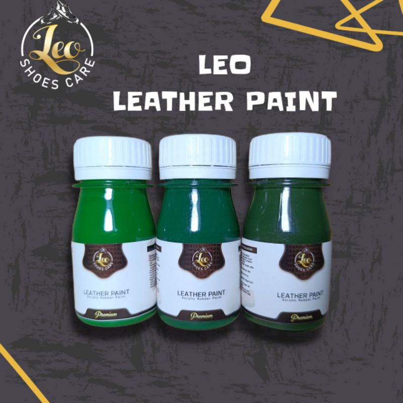 Cat Sepatu Kulit Leo Leather Paint - Cat Tas Midsole Rubber Boost Jok Jaket Sofa