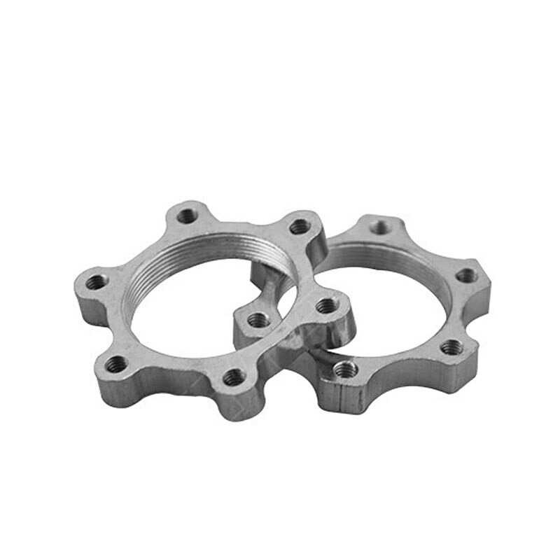 TG - HBF QILEJVS Threaded Hubs Disk Sepeda Freewheel Disc Adapter 6 Bolt 47518