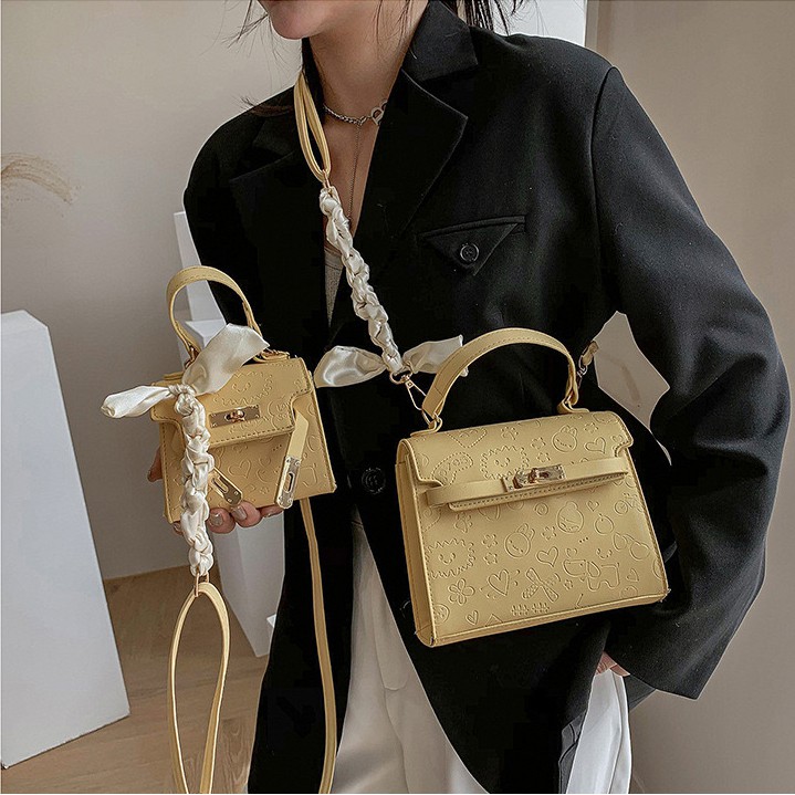 Tas Selempang Wanita Fashion Korea Import - Tas Fashion Wanita Kekinian Model Terbaru - Tas Wanita Import High Quality - Tas Selempang Lucu - SL67