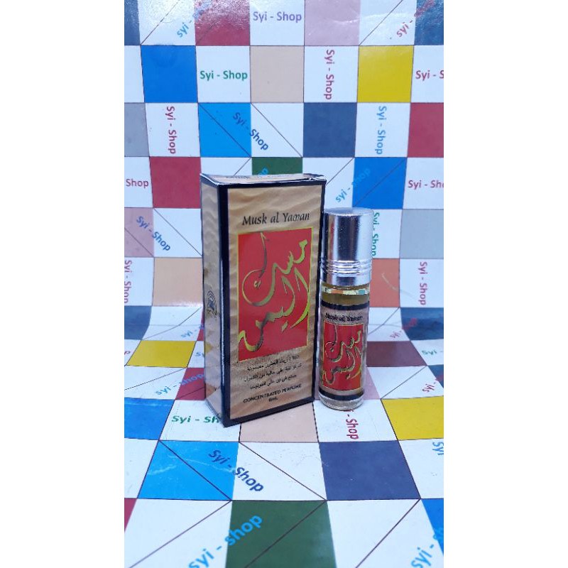 Parfum MUSK AL YAMAN By Bin Ali Roll On Non Alkohol 6ml