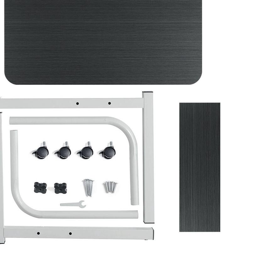 ▼ Meja Laptop Roda / Meja Laptop Lipat Portable Standing Desk Adjustable / Meja Laptop Standing ➱