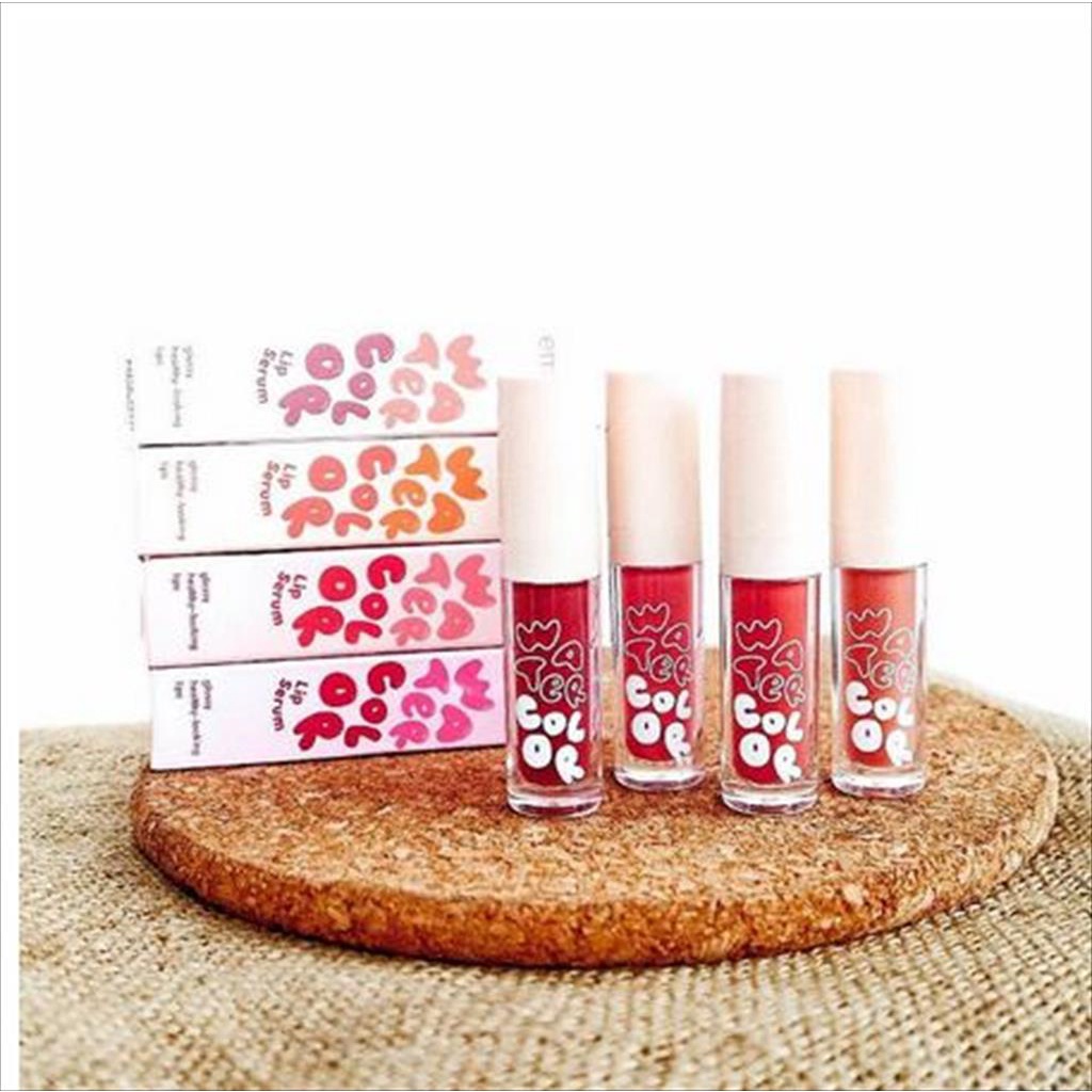 (BISA COD) Emina Water color Lip Serum 2gr - Lip Serum