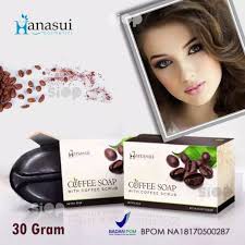 PROMO PEMBERSIH WAJAH-SABUN KOPI CUCI MUKA-HANASUI SABUN KOPI - COFFE SOAP-HANASUI SABUN PENCERAH WA