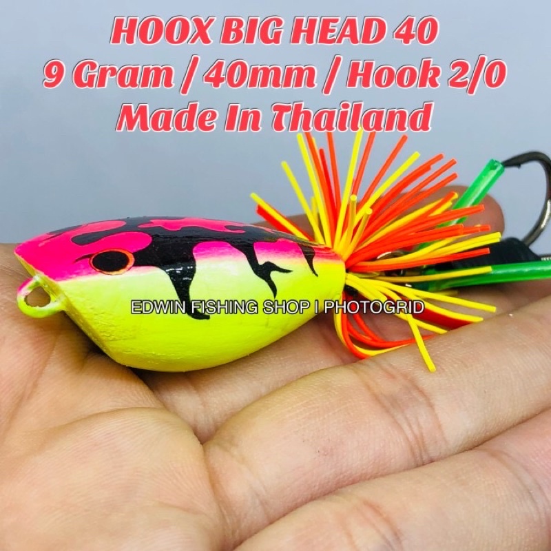 UMPAN GABUS HOOX BIG HEAD 40 MADE IN THAILAND