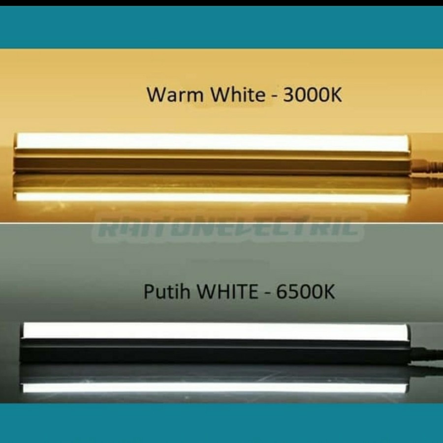 Lampu LUXEN LED TUBE T5 12W 1 SET KOMPLIT LAMPU T5 90CM