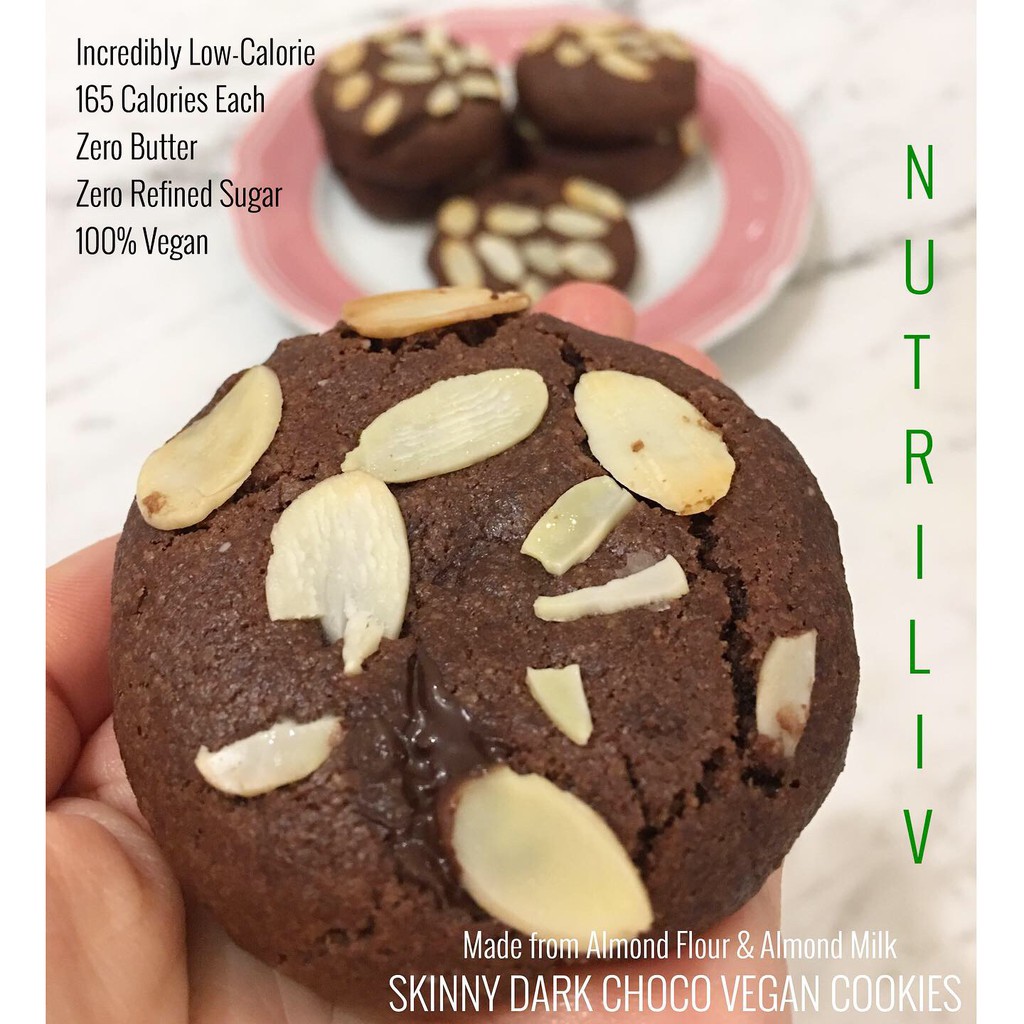 

Nutriliv Skinny Vegan Cookies - Dark Choco