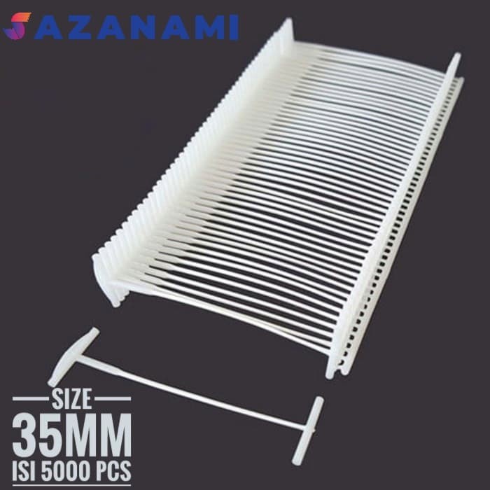 

Trendi Tag Pin Arrow Top Pin 35Mm Isi Refill Tag Gun Xeho 1 Box Isi 5000Pcs Hemat
