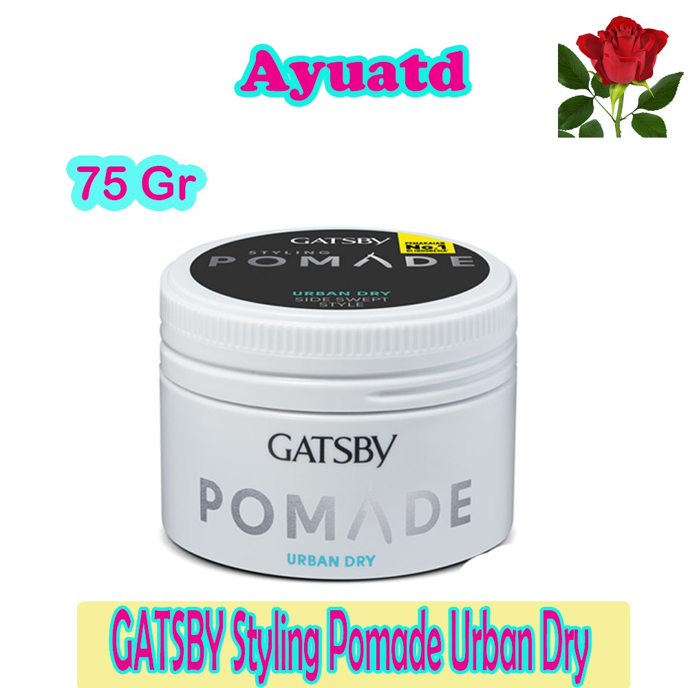 Minyak Rambut Gatsby Styling Pomade 75 g Side Swept