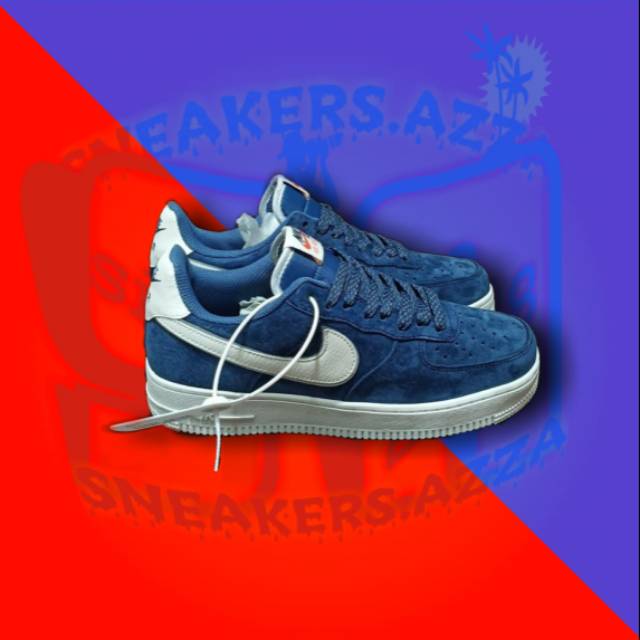 nike air force 1 suede moonson blue