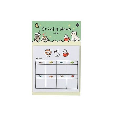 Sticky Memo - Week Planner Series