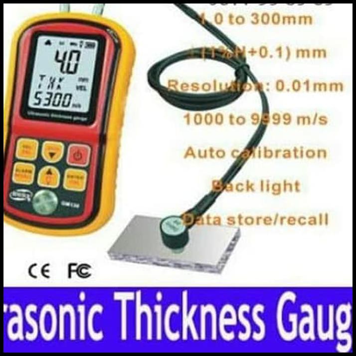 Jual Ultrasonic Thickness Gauge Gm130 Kiopv992 Shopee Indonesia