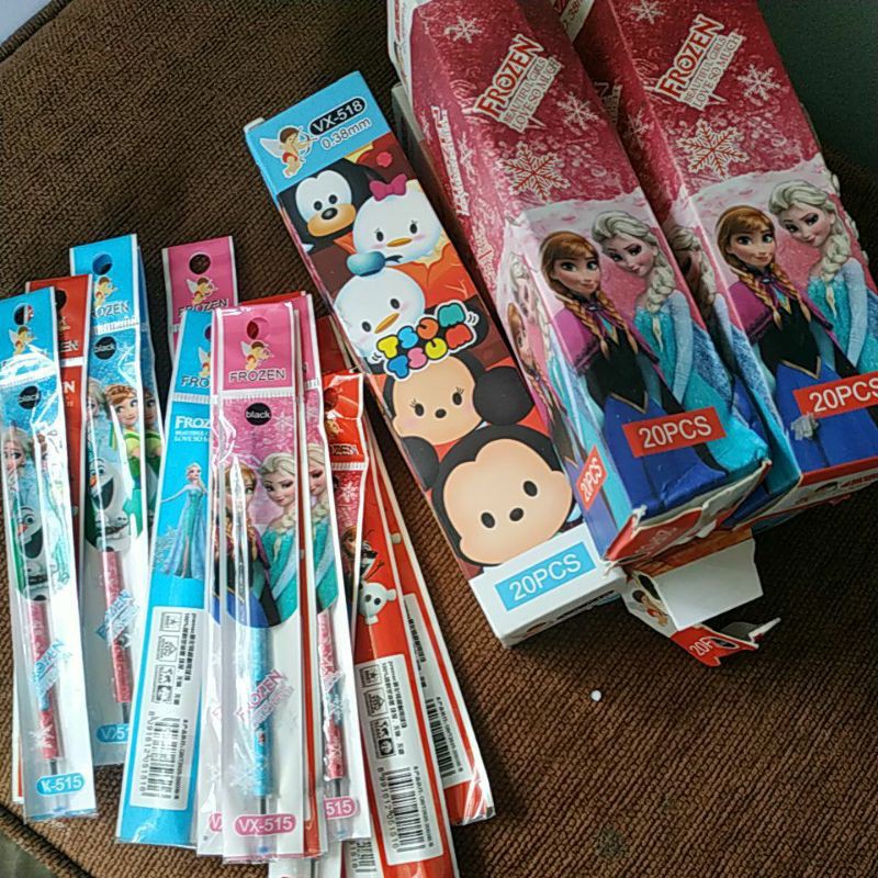 

pulpen ballpoint karakter baru u anak2 beli 10 gratis 2