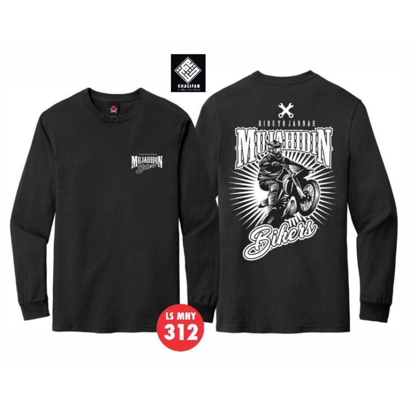 KAOS DAKWAH ORIGINAL LONGSLEEVE - MUJAHIDIN BIKERS - RIDE