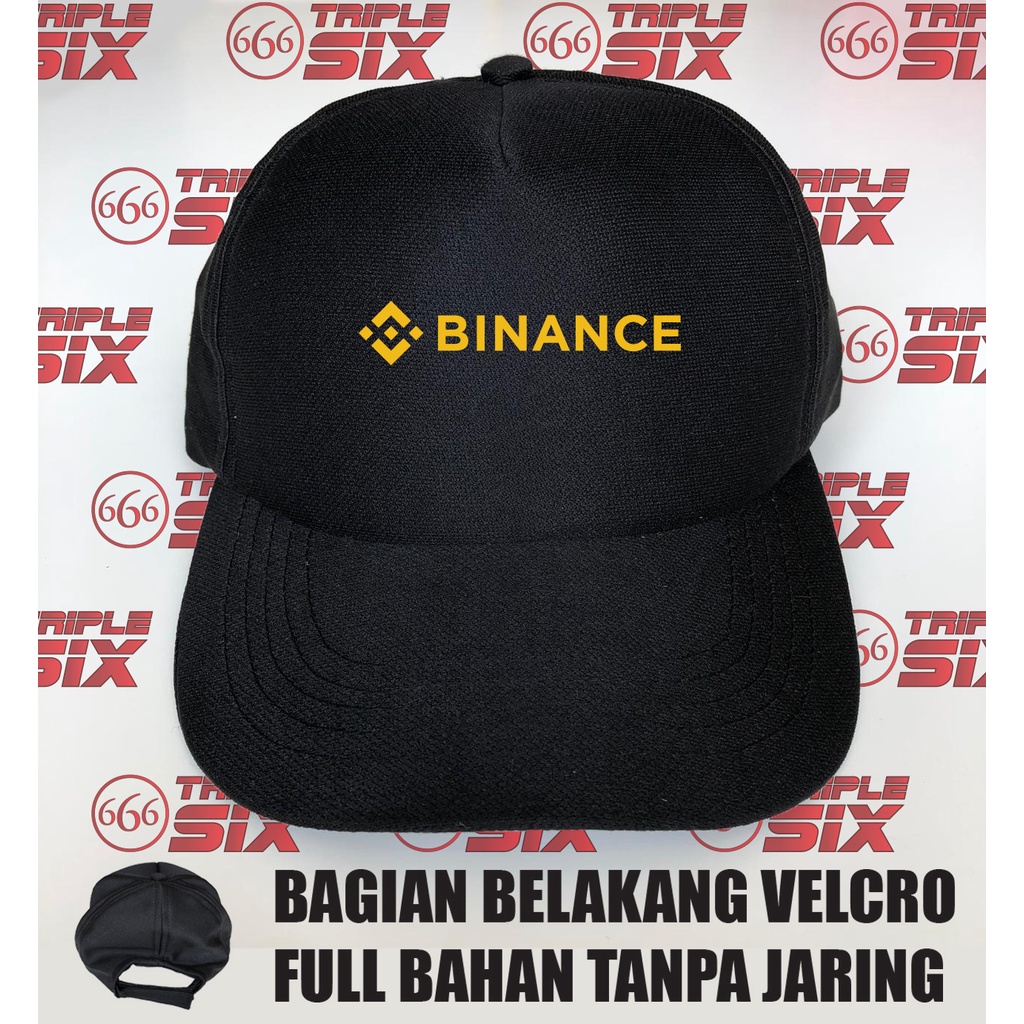 topi baseball velcro crypto binance bnb