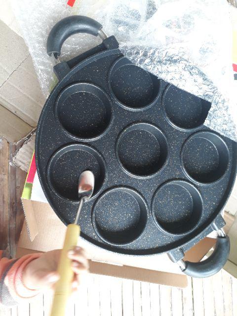 Cetakan Kue 8 Lubang Datar/cetakan Martabak Mini Merk Q2 Suggo Dan Powercook