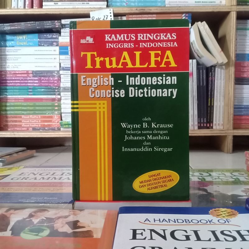 obral buku bahasa Inggris // toefl // grammar // idioms // learning // dictionary original berkualitas-Trualfa
