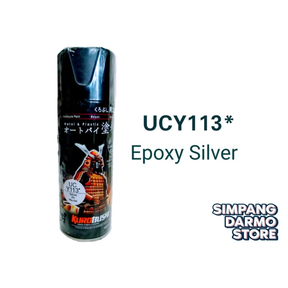 Pilox SAMURAI Pylox Cat Epoxy Silver UCY113