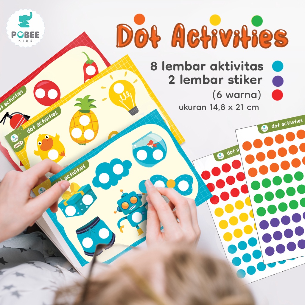 

Dot Sticker Activity | Stiker Belajar Mencocokan Warna | Mainan Edukasi Anak Usia Dini