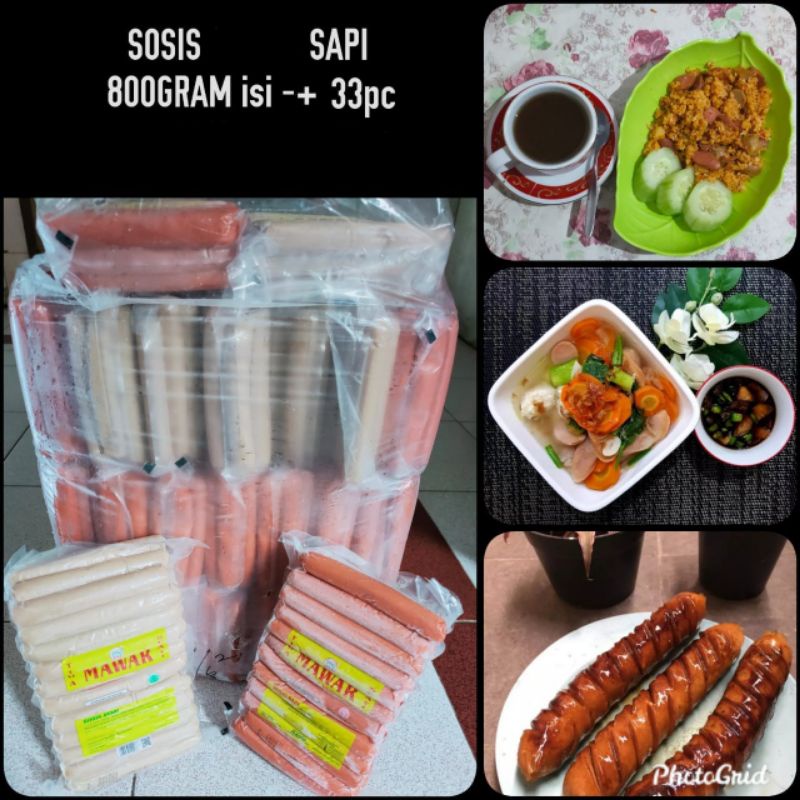 

sosis sapi ±33pcs