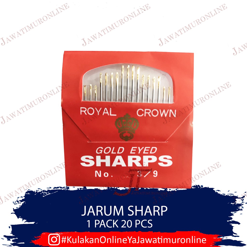 Jarum Sharp / Jarum Jahit Sharp ROYAL CROWN