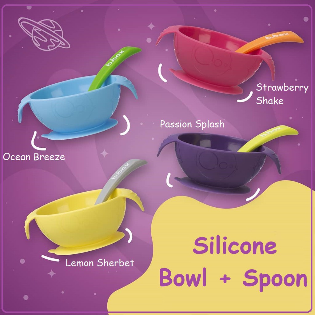 B.Box Silicone Bowl + Spoon