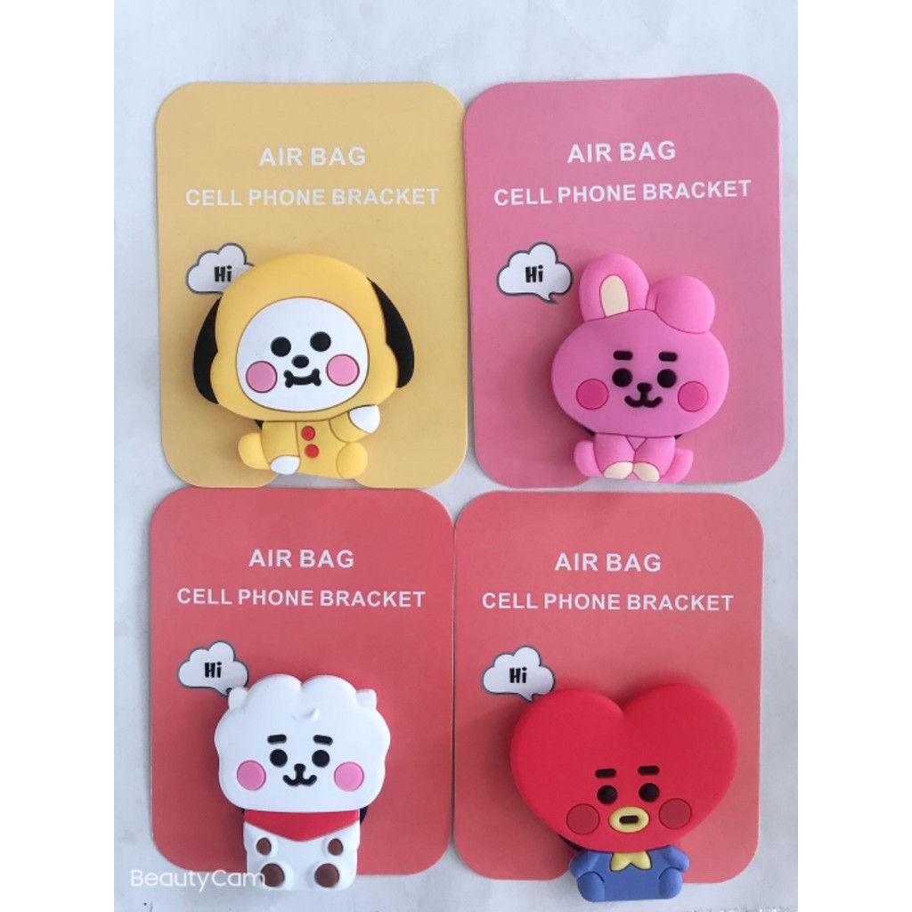 [BS] BISA COD Cute Giant Baby Popsocket BTS BT21 KPOP Jumbo Phone Holder Phone Bracket Baby - KP621