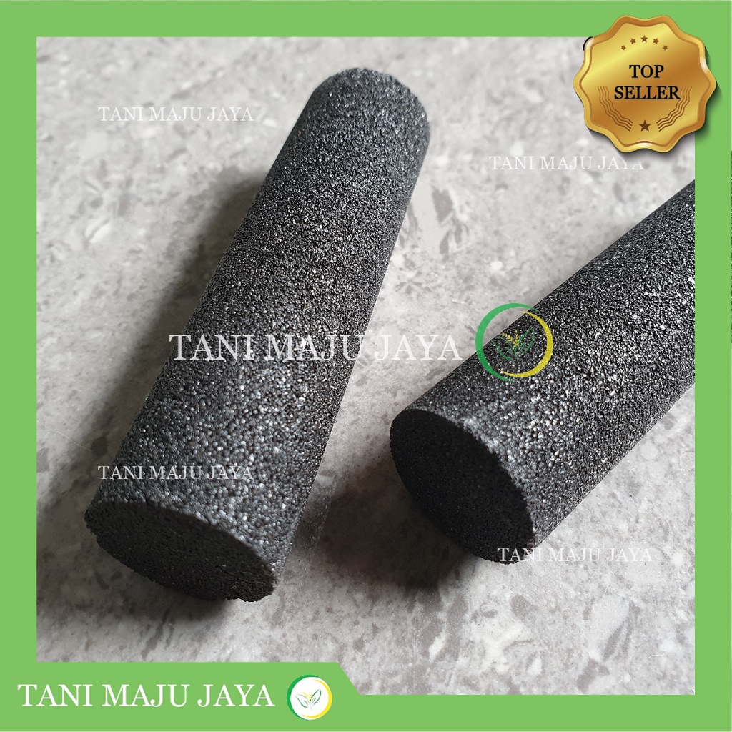 Batu Aerator Panjang Airstone / Air Stone Aquarium Tabung 7,5 cm