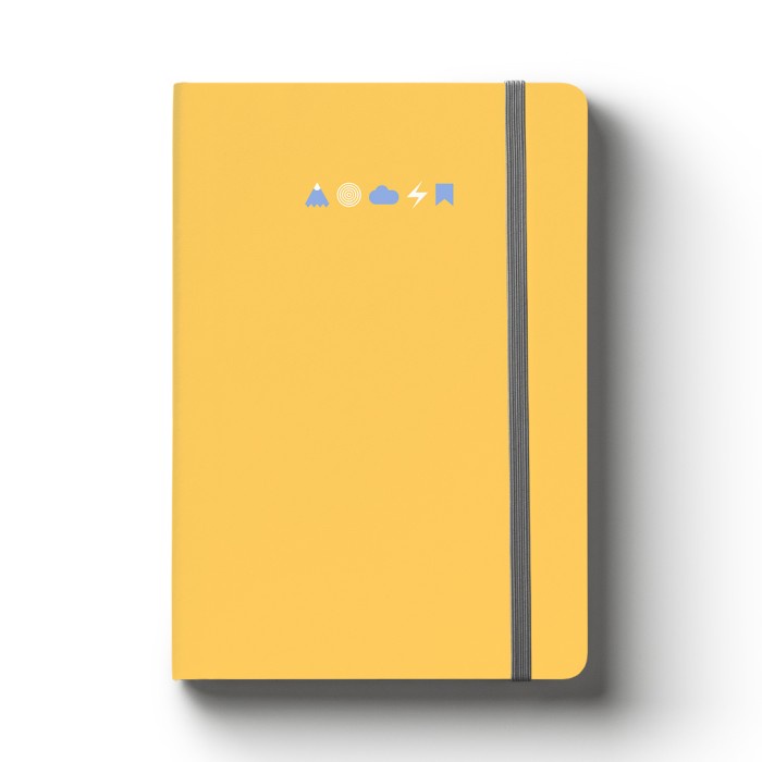 

(BISA COD) Papermark A5 Yellow Study Planner