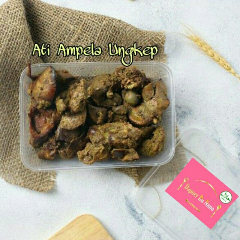 

Ati Ampela Ayam Ungkep Isi 5 Pasang Siap Goreng.