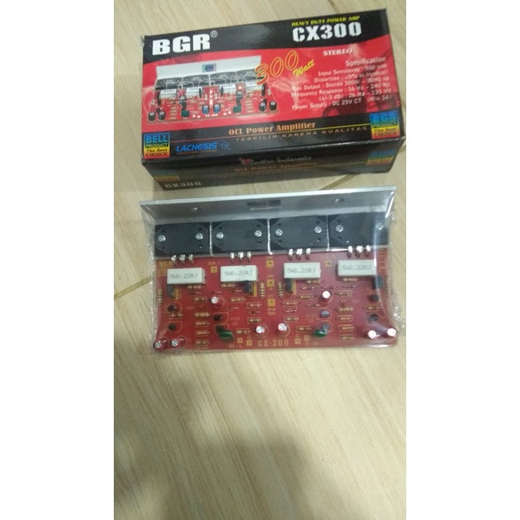 KIT OCL POWER AMPLIFIER 300WATT CX300 kit ocl power amplifier BGRCX300