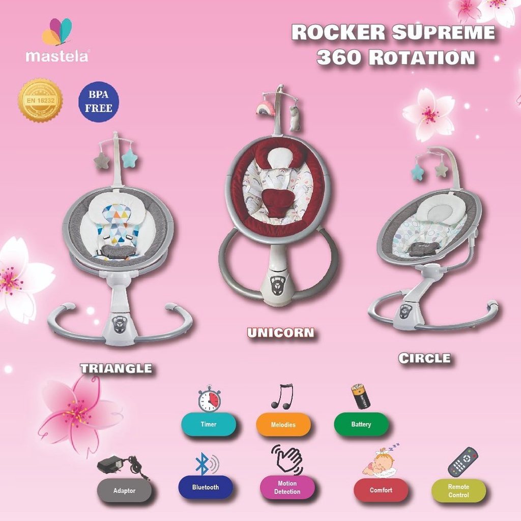 Mastela Rocker Supreme 360 Rotation