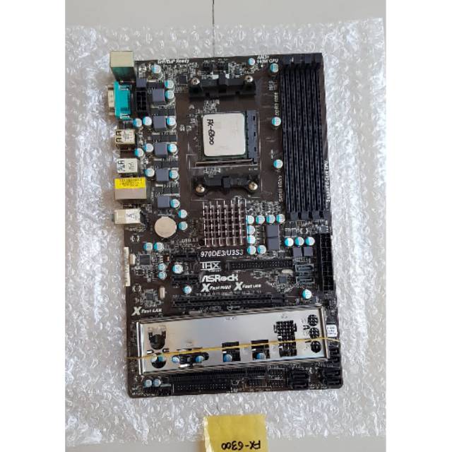 motherboard am3plus asrock xtreme + processor fx6300