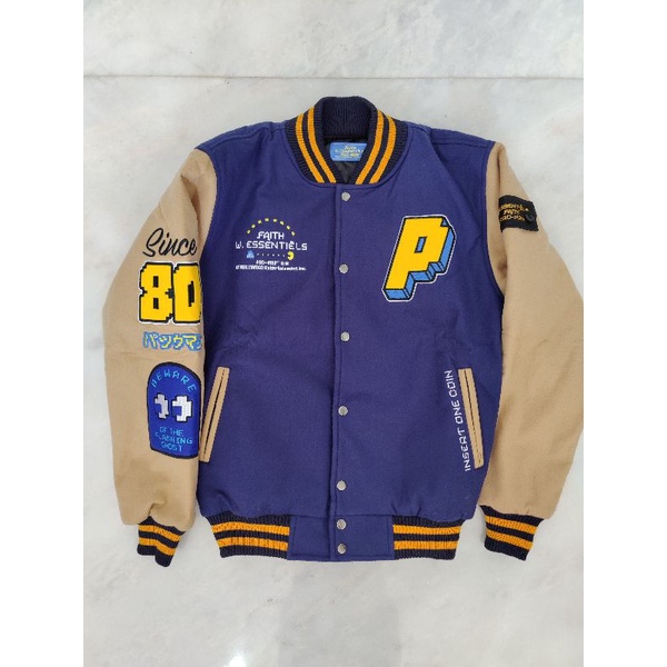 Faith x W.Essentiels x Pacman Varsity Jacket Phase 1