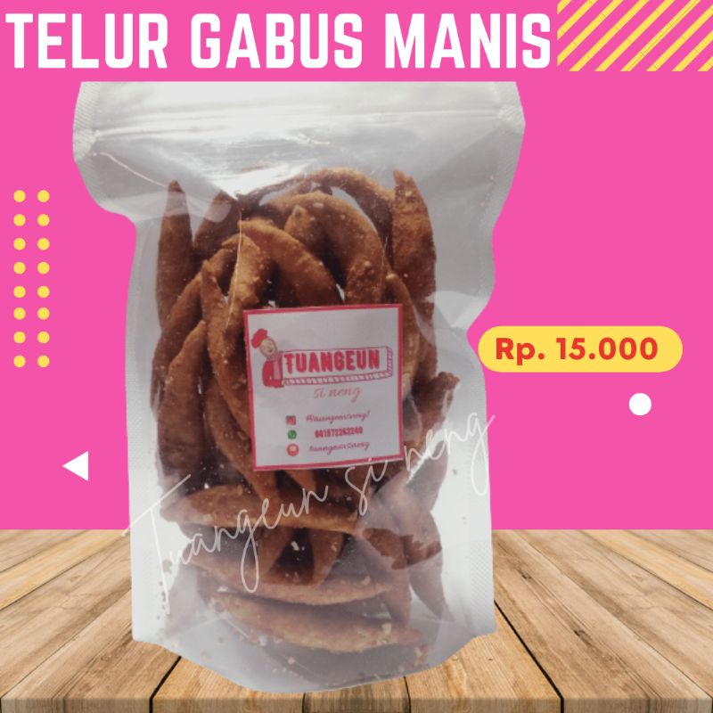 

Telur gabus gula aren